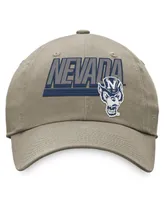 Men's Top of the World Khaki Nevada Wolf Pack Slice Adjustable Hat