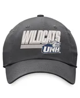 Men's Top of the World Charcoal New Hampshire Wildcats Slice Adjustable Hat