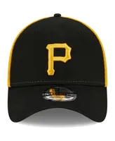 Men's New Era Black Pittsburgh Pirates Team Neo 39THIRTY Flex Hat