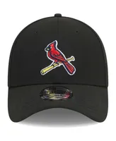 Men's New Era Black St. Louis Cardinals Logo 39THIRTY Flex Hat