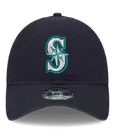 Little Boys and Girls New Era Navy Seattle Mariners Team 9TWENTY Adjustable Hat