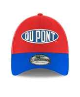 Men's New Era Scarlet Jeff Gordon Dupont 9FORTY A-Frame Trucker Snapback Hat