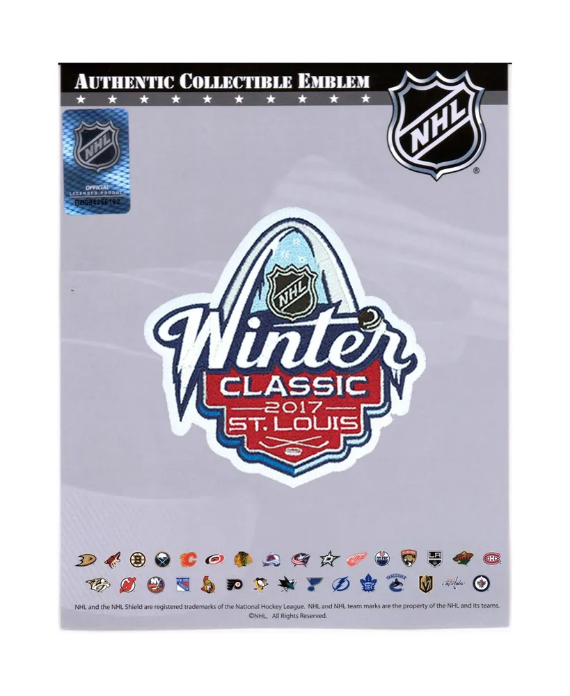 National Emblem 2017 NHL Winter Classic Official Jersey Patch St. Louis  Blues Chicago Blackhawks …