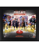 Cincinnati Bengals 2022 Afc North Division Champions 15'' x 17'' Collage