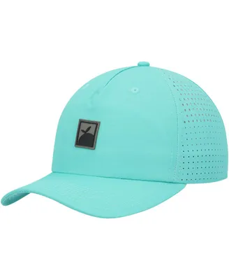 Men's Flomotion Mint Rubber Logo Snapback Hat