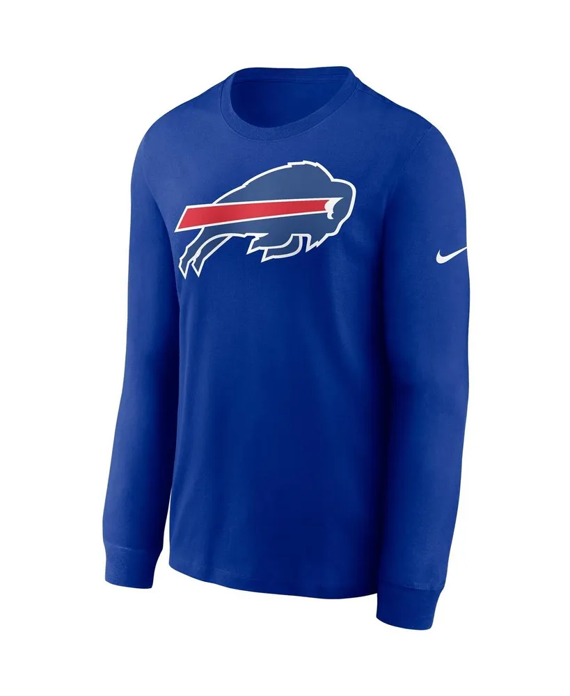 Men's Nike Royal Buffalo Bills Primary Logo Long Sleeve T-shirt