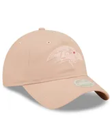 Women's New Era Pink Baltimore Ravens Core Classic 2.0 Tonal 9TWENTY Adjustable Hat