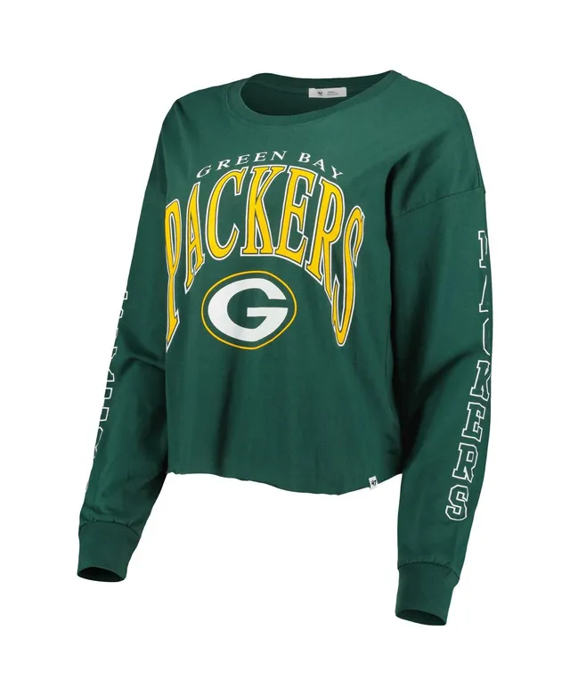 47 Brand Packers Brush Back Parkway Long Sleeve T-Shirt - Women's