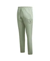 Men's Pro Standard Light Green Las Vegas Raiders Neutral Fleece Sweatpants