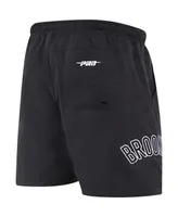 Men's Pro Standard Black Brooklyn Nets Classics Woven Shorts