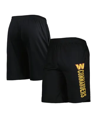 Men's Msx by Michael Strahan Black Washington Commanders Team Shorts