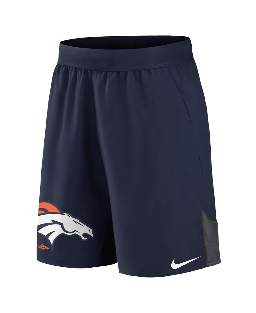 Men's Nike Navy Denver Broncos Stretch Performance Shorts