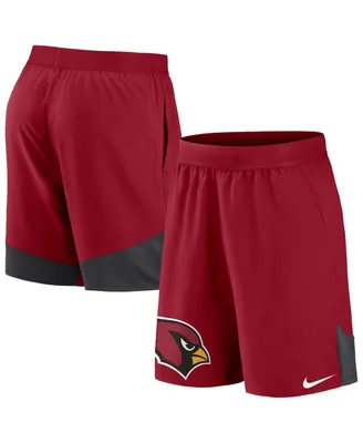 Men's Nike Cardinal Arizona Cardinals Stretch Performance Shorts