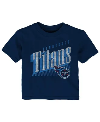 Infant Boys and Girls Navy Tennessee Titans Winning Streak T-shirt