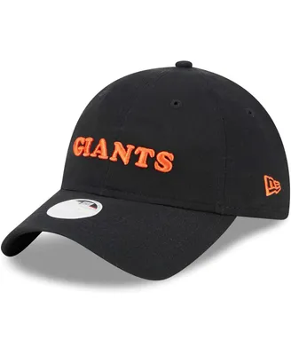 Women's New Era Black San Francisco Giants Shoutout 9TWENTY Adjustable Hat