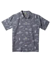 Quiksilver Waterman Men's Line Spinner Short Sleeves Shirt