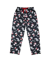 Peanuts Boys Joe Cool Snoopy Character Tossed Print Sleep Pajama Pants