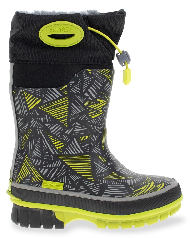 Western Chief Toddler Little Boy's and Big Mega Insulated Neoprene Rain Boot