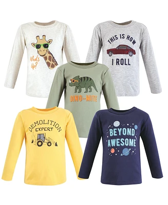 Hudson Baby Boys Long Sleeve T-Shirts