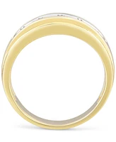 Men's Diamond Channel-Set Band (1 ct. t.w.) in 10k Gold