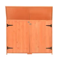 Garden Storage Shed 47.2"x19.6"x35.8" Wood