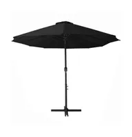 vidaXL Outdoor Parasol with Aluminum Pole 181.1"x106.3