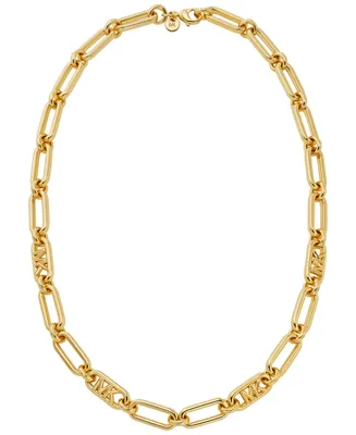 Michael Kors Plated Empire Link Chain Necklace