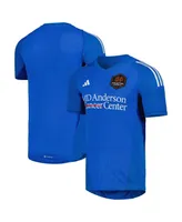 Men's adidas Blue Houston Dynamo Fc 2023 Replica Goalkeeper Jersey