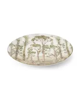 Kit Kemp for Spode Tall Trees Oval Platter, 14"