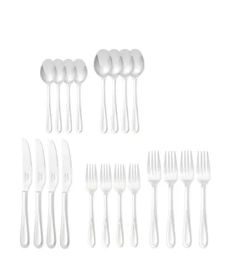 Kit Kemp for Spode Scoop 18/10 Stainless Steel 20 Piece Cutlery Set, Service for 4