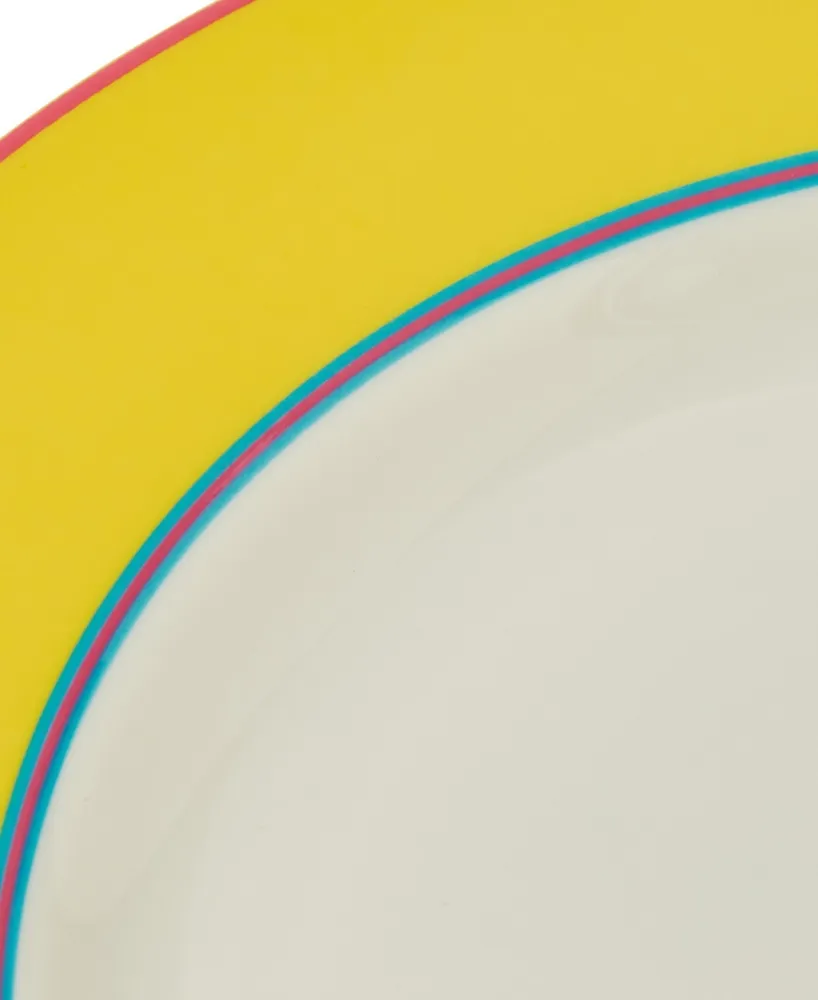 Kit Kemp for Spode Calypso 4 Piece Salad Plates Set, Service