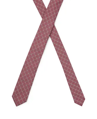 Boss by Hugo Boss Men's Hand-Made Silk Jacquard Patterned Tie