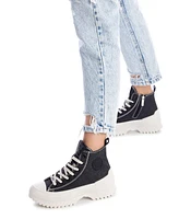 Xti Women's Canvas Platform High-Top Sneakers By