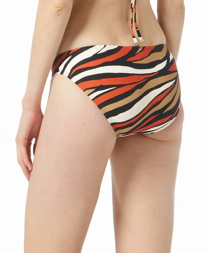 Michael Kors Women's Classic Printed Bikini Bottoms