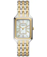 Fossil Women's Raquel Three-Hand Date Two-Tone Stainless Steel Watch, 26mm -