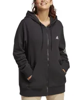 adidas Plus Cotton French Terry Logo Hoodie