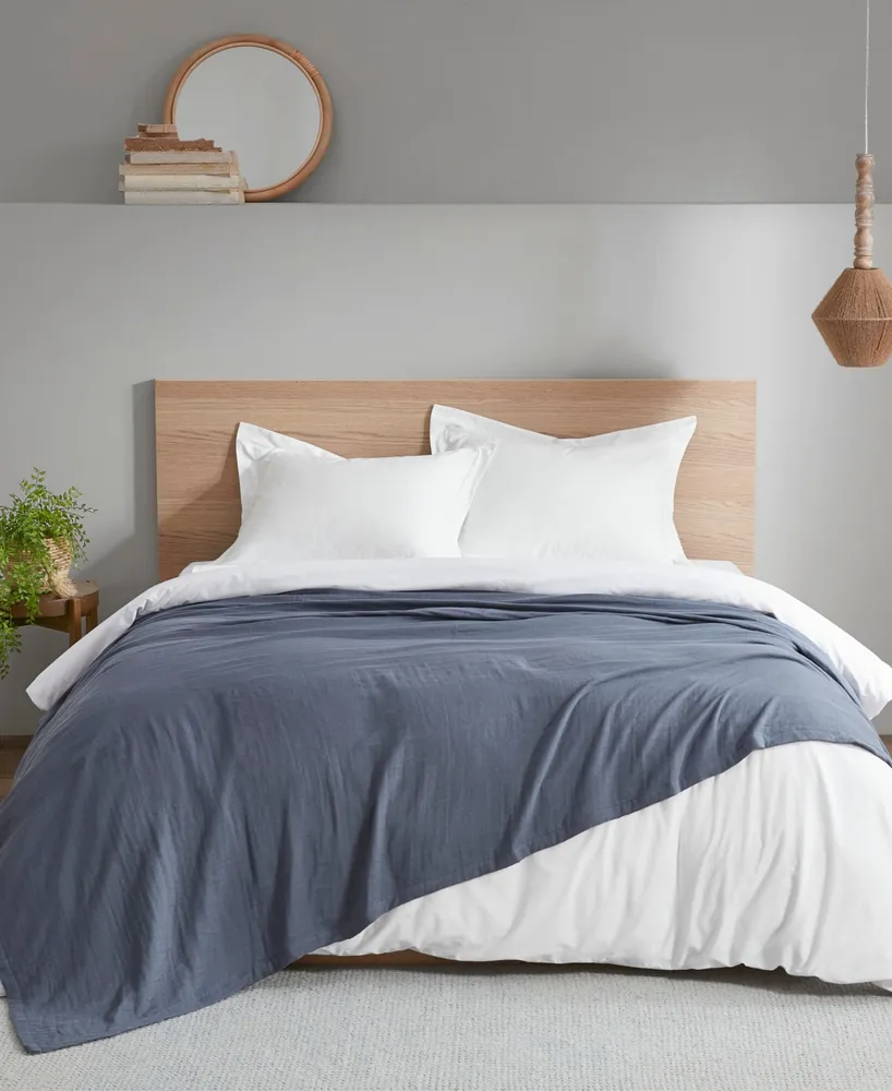 Madison Park Gauze Blanket, King