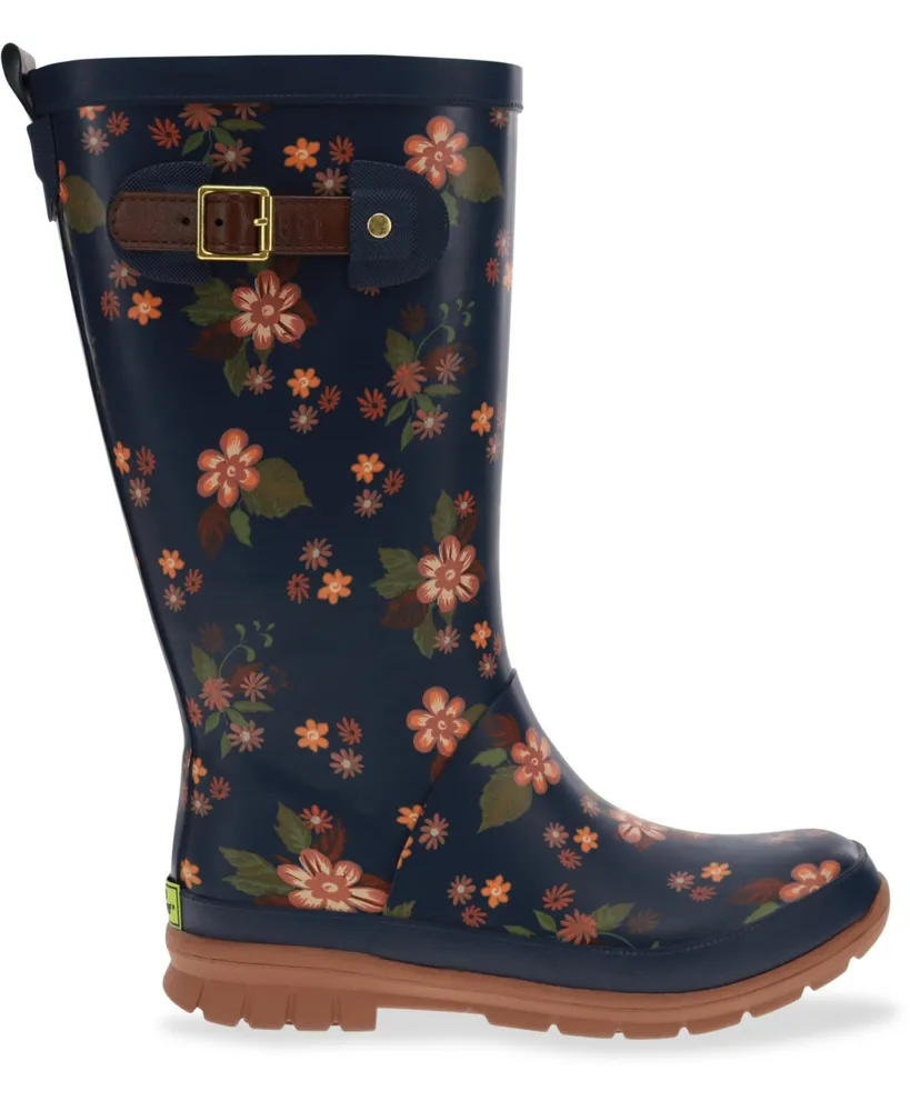 Women's Country Bloom Tall Rain Boot