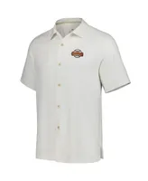 Men's Tommy Bahama White San Francisco Giants Sport Tropic Isles Camp Button-Up Shirt