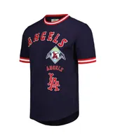 Men's Pro Standard Navy Los Angeles Angels Cooperstown Collection Retro Classic T-shirt