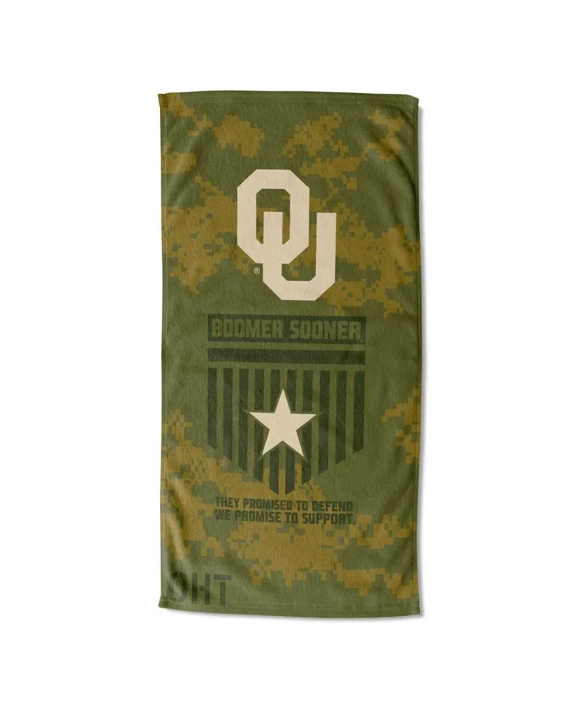 The Northwest Company Oklahoma Sooners 30" x 60" Oht Military-Inspired Appreciation Proud Beach Towel