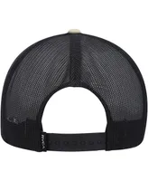 Men's Rvca Khaki Va All The Way Print Trucker Snapback Hat