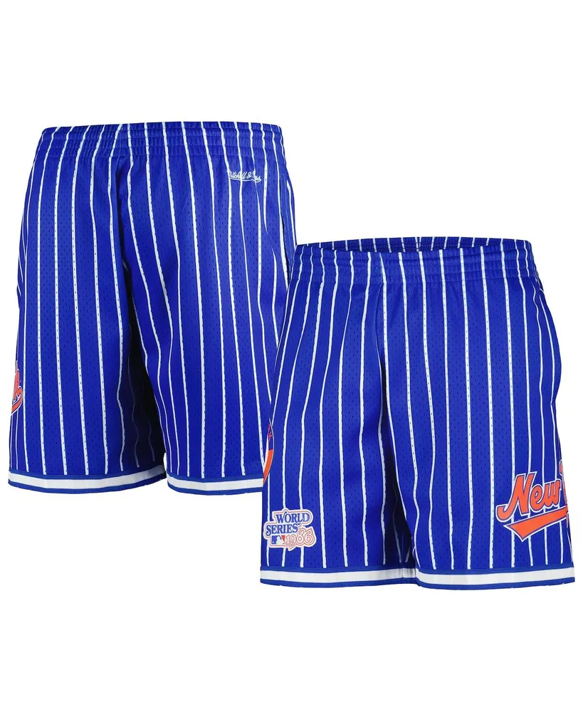 Men's Mitchell & Ness Royal New York Mets Cooperstown Collection City Mesh Shorts