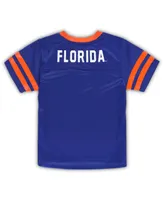 Little Boys and Girls Royal, Orange Florida Gators Red Zone Jersey Pants Set