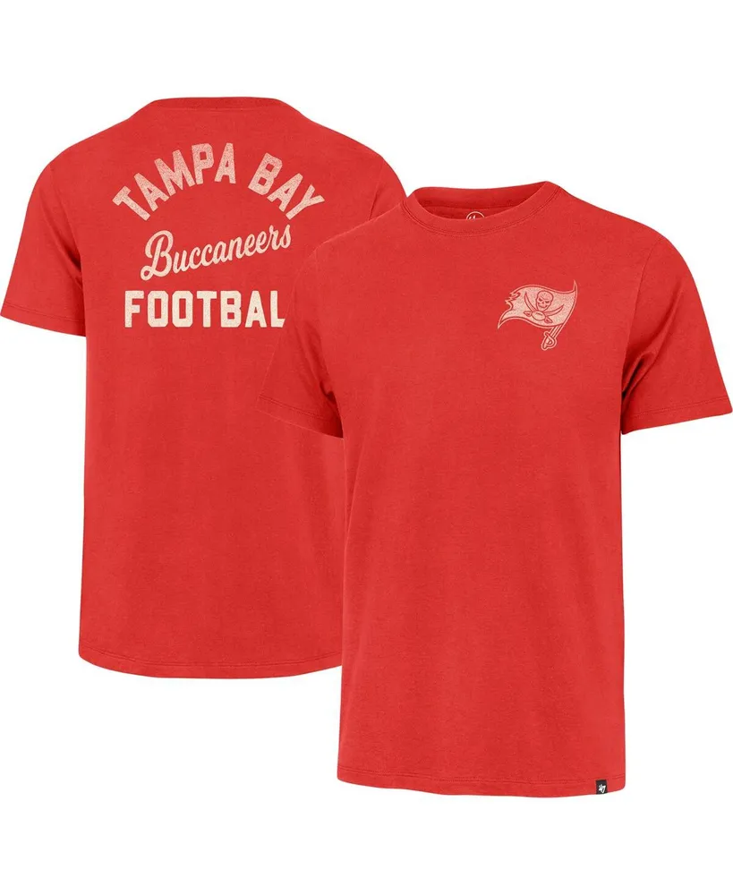 Men's '47 Brand Red Tampa Bay Buccaneers Turn Back Franklin T-shirt