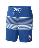 Men's G-iii Sports by Carl Banks Royal Chicago Cubs Coastline Volley Swim Shorts