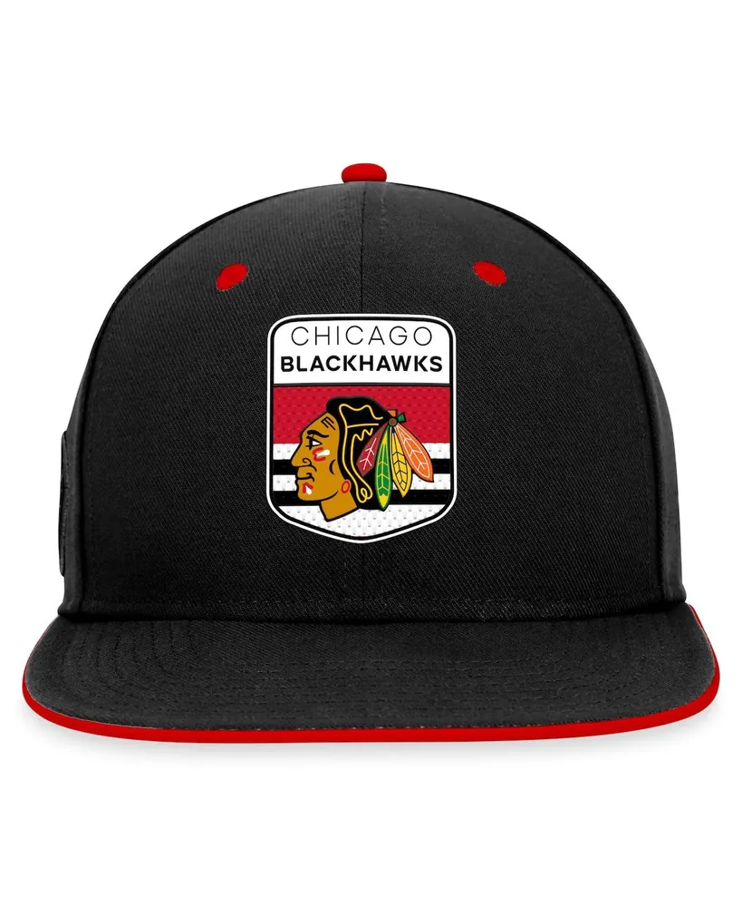 Men's Fanatics Black Chicago Blackhawks 2023 Nhl Draft Snapback Hat