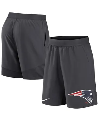 Men's Nike Anthracite New England Patriots Stretch Performance Shorts