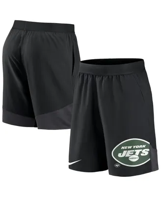 Men's Nike Black New York Jets Stretch Performance Shorts