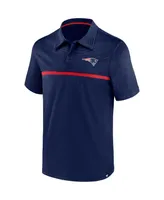 Men's Fanatics Navy New England Patriots Primary Polo Shirt